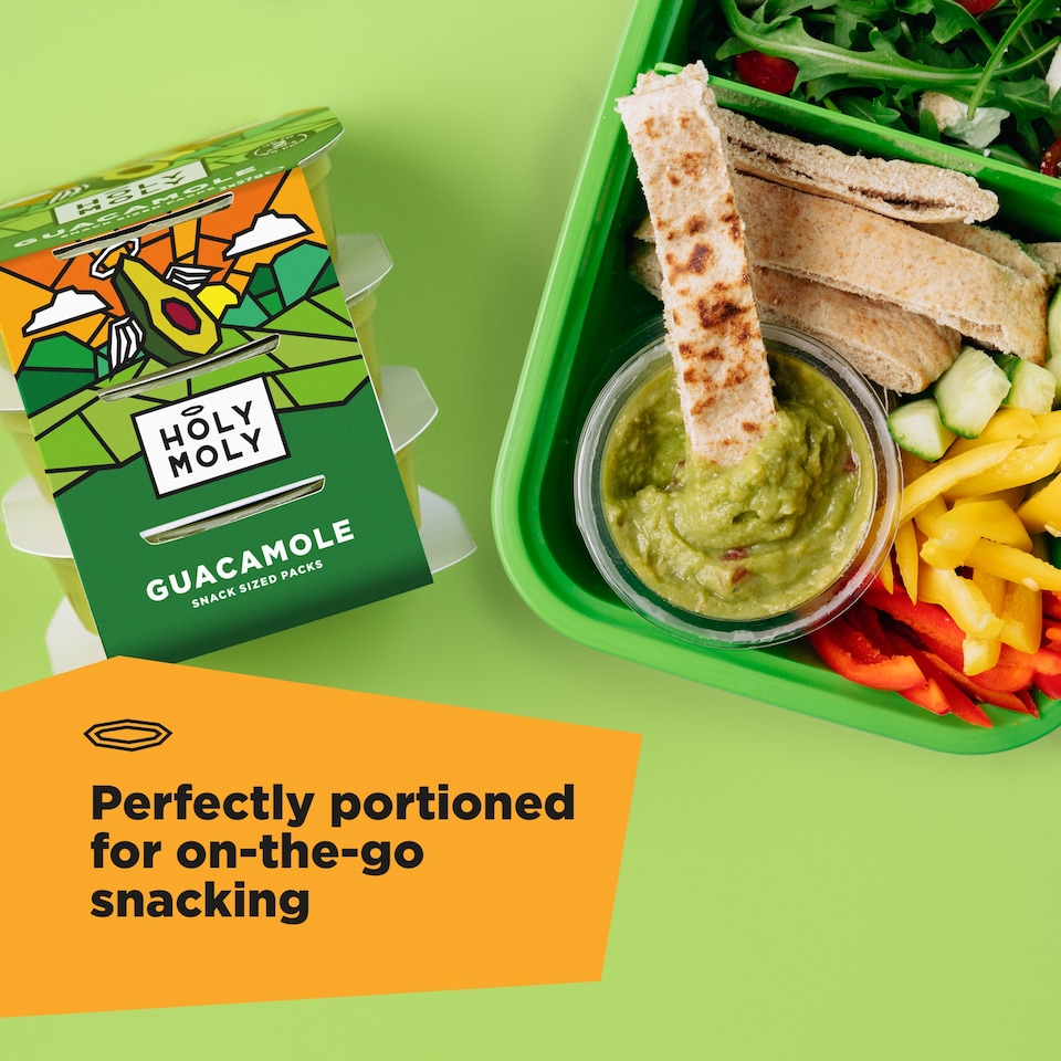 image 1 of Holy Moly Guacamole Original 3 x 57g