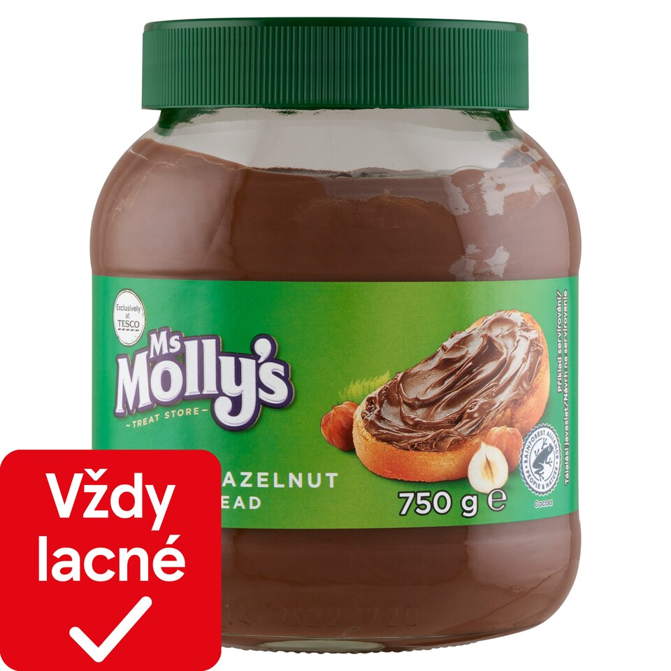 Ms Molly's Cocoa-Hazelnut Spread 750 g