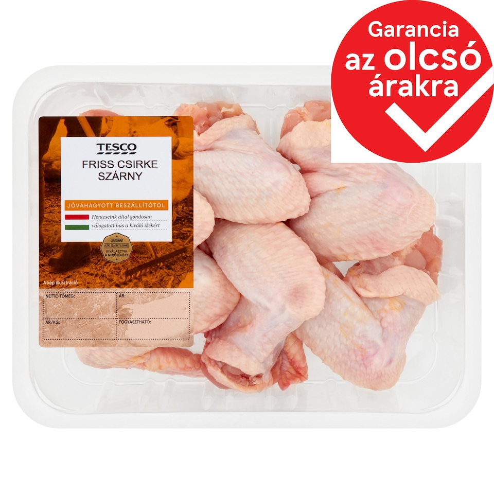 Tesco friss csirke szárny 600 g