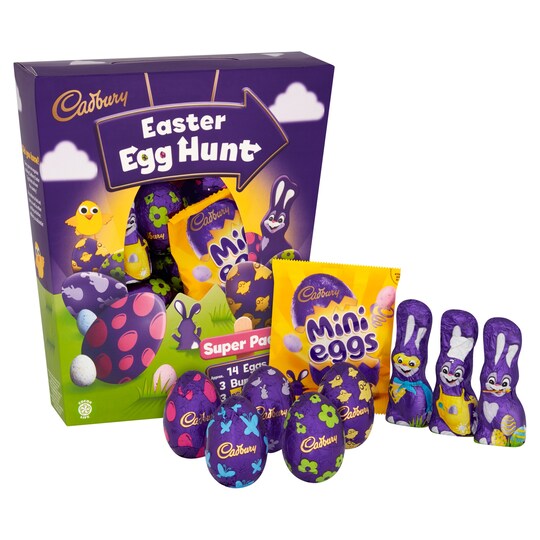Cadbury Egg Hunt Pack 342.7G Tesco Groceries