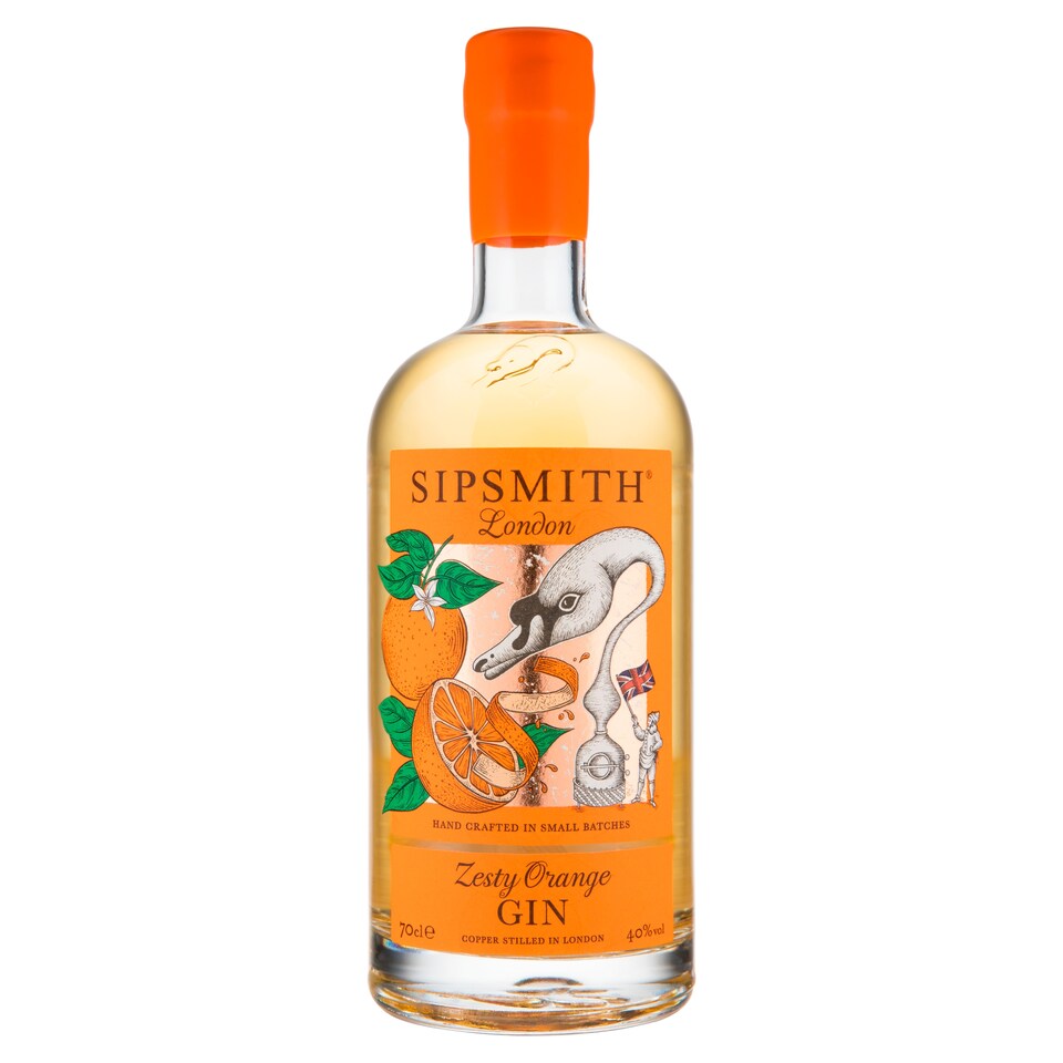 image 1 of Sipsmith Zesty Orange Gin 70Cl