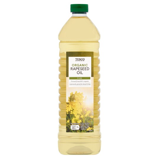 Tesco Organic Rapeseed Oil 1L Tesco Groceries