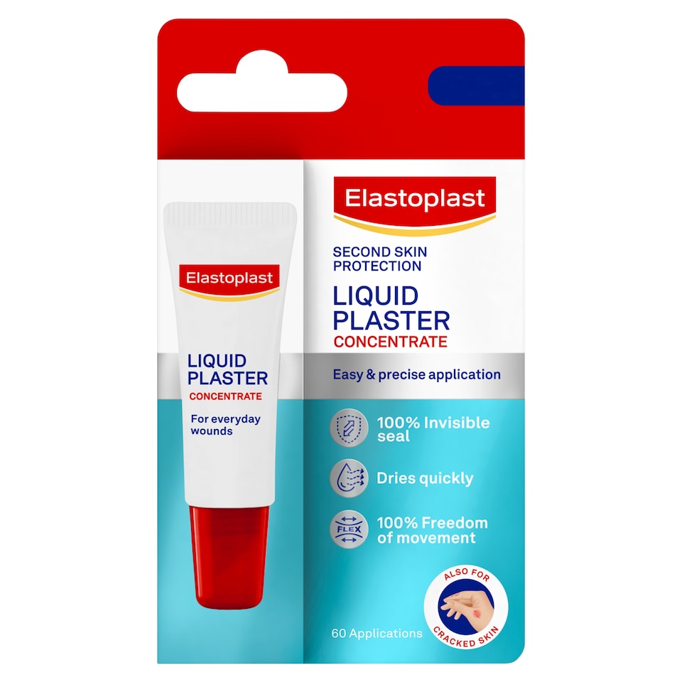 image 1 of Elastoplast Second Skin Protection Liquid Plaster Concentrate 60 Applications 10ml