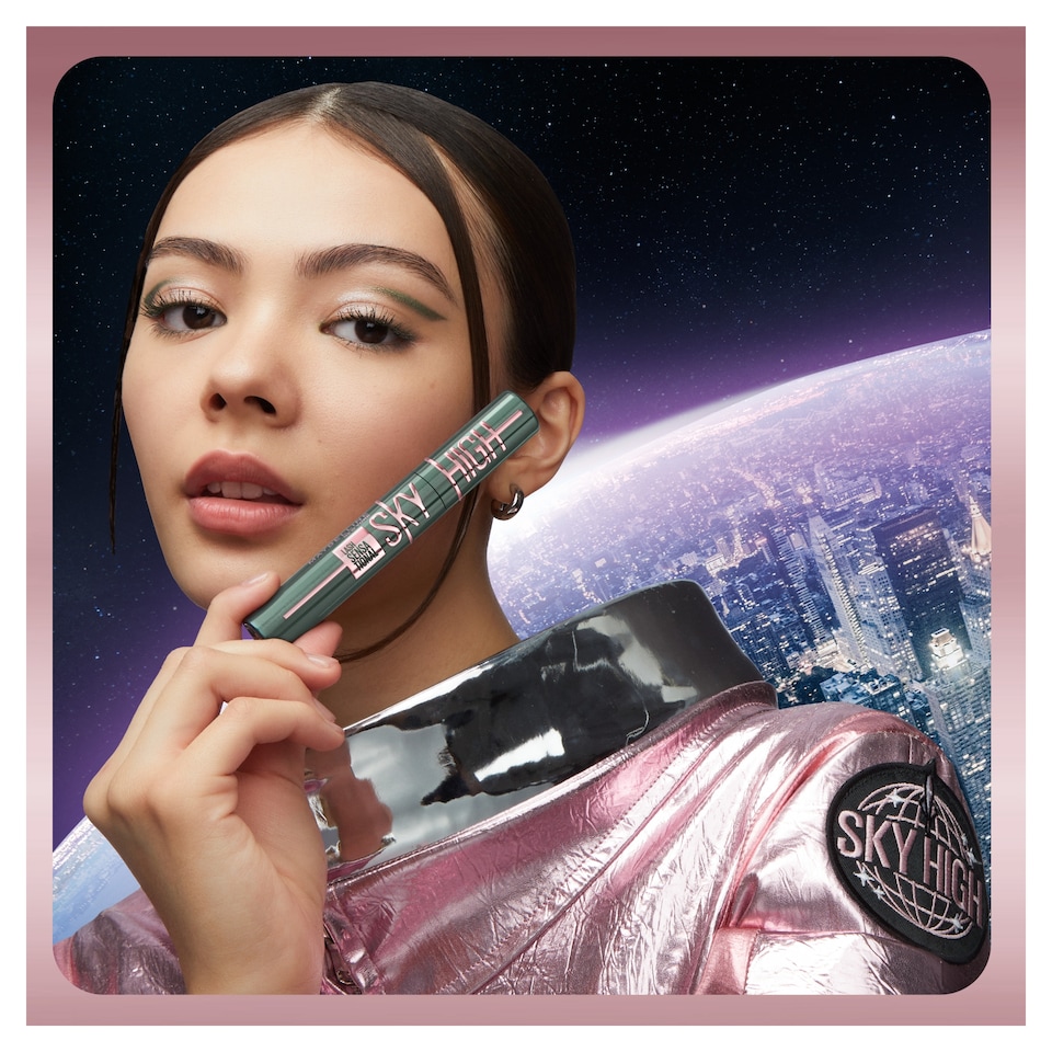 image 1 of Maybelline Lash Sensational Sky High Mascara, Green Altitude, 7.5ml