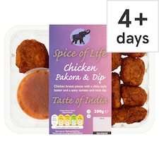 Spice Of Life Chicken Pakora And Dip 200G