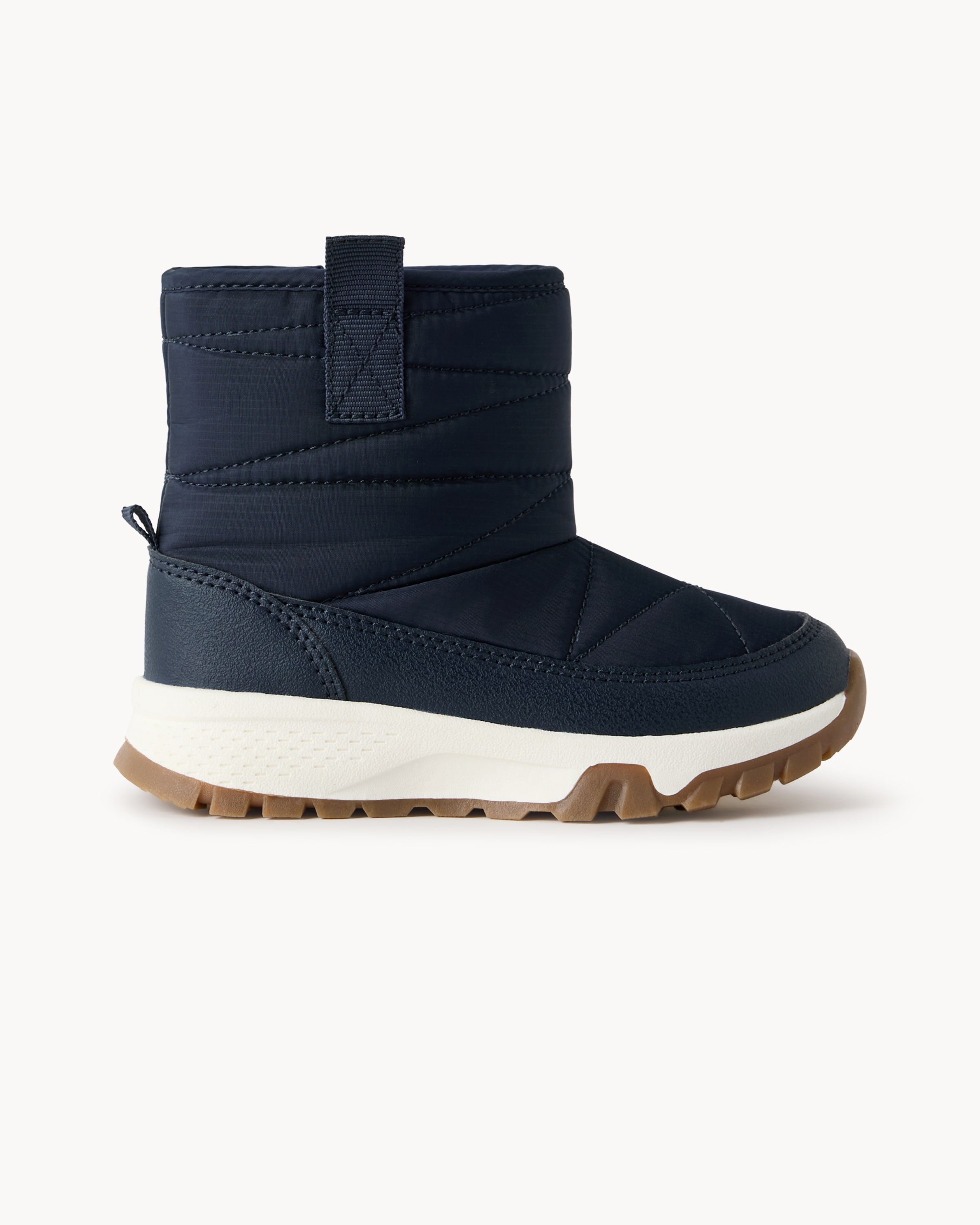 F&F Boys Shower Resistant Snow Boots in Navy