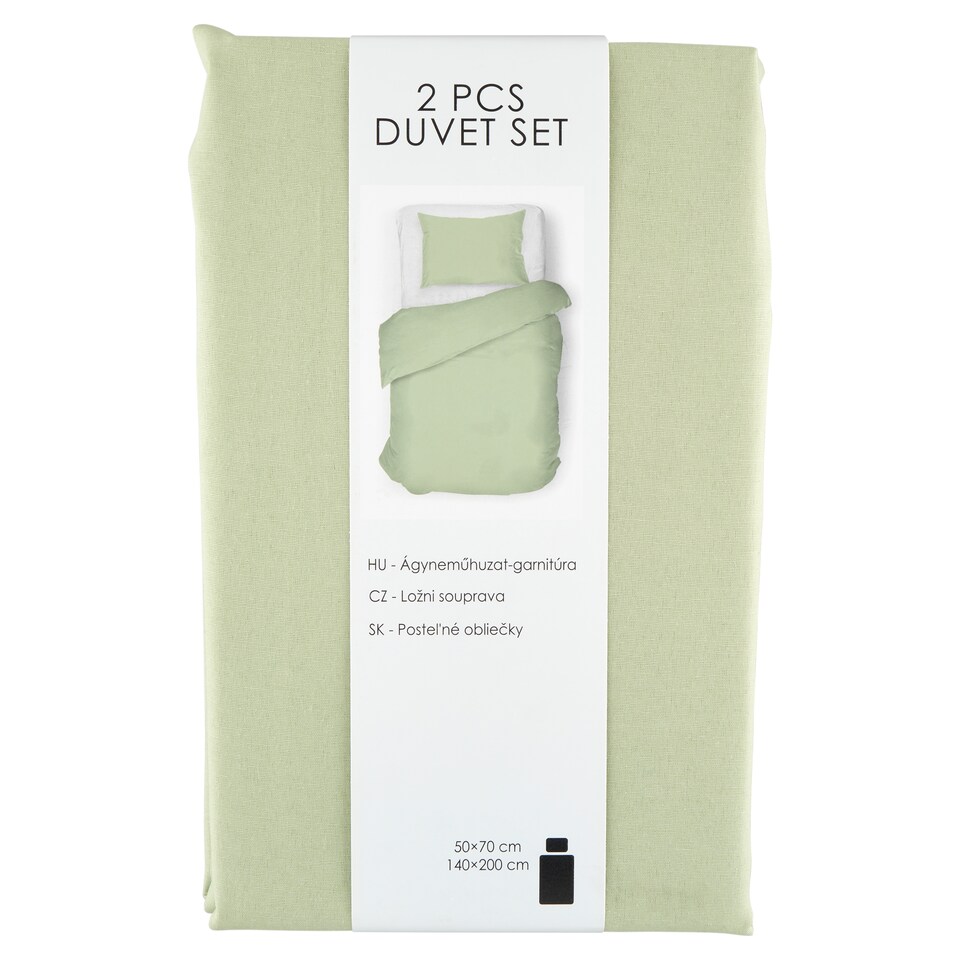 Leaf Green Duvet Set