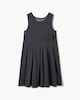 image 1 of F&F School Girls Cotton Rich Pinafore Dress in Grey