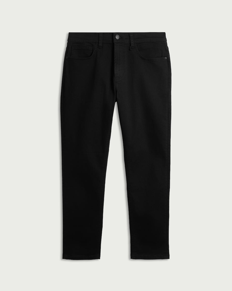 image 1 of F&F Slim Leg FREEF!T® Jeans in Black