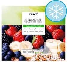 Tesco 4 Breakfast Smoothie 4X125g