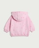 image 2 of F&F Baby Cotton Rich Floral Print Zip Through Hoodie in Pink