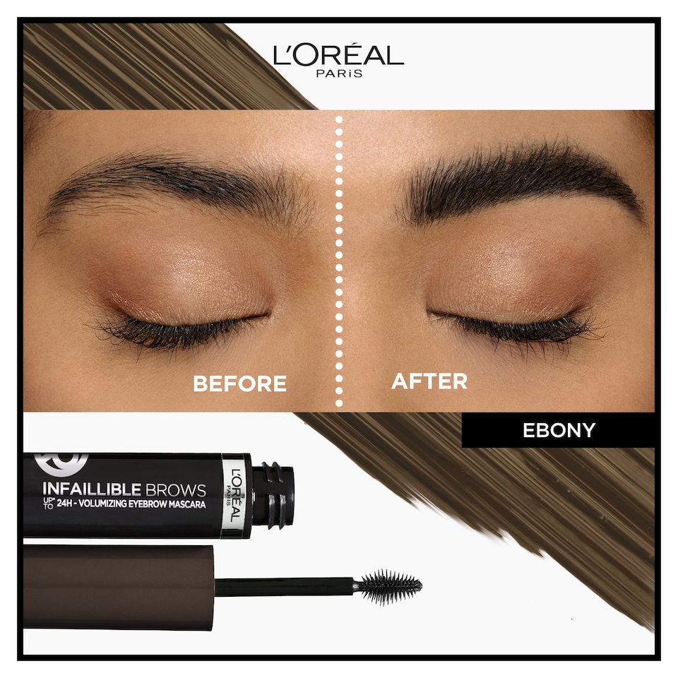 image 1 of L'Oréal Brow Artist Plump & Set 109 Ebony 4.9ml