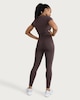 image 3 of F&F Active EVERYHOUR High Waisted Leggings in Chocolate
