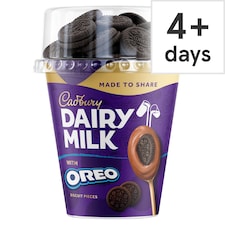 Cadbury Dairy Milk Chocolate Dessert with Oreo Biscuit Pieces 345g