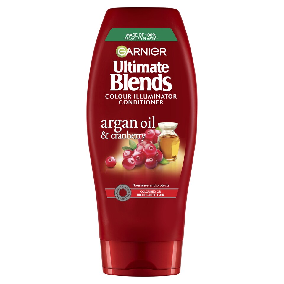 image 1 of Garnier Ultimate Blends Argan Oil Conditioner Coloured Hair 360Ml