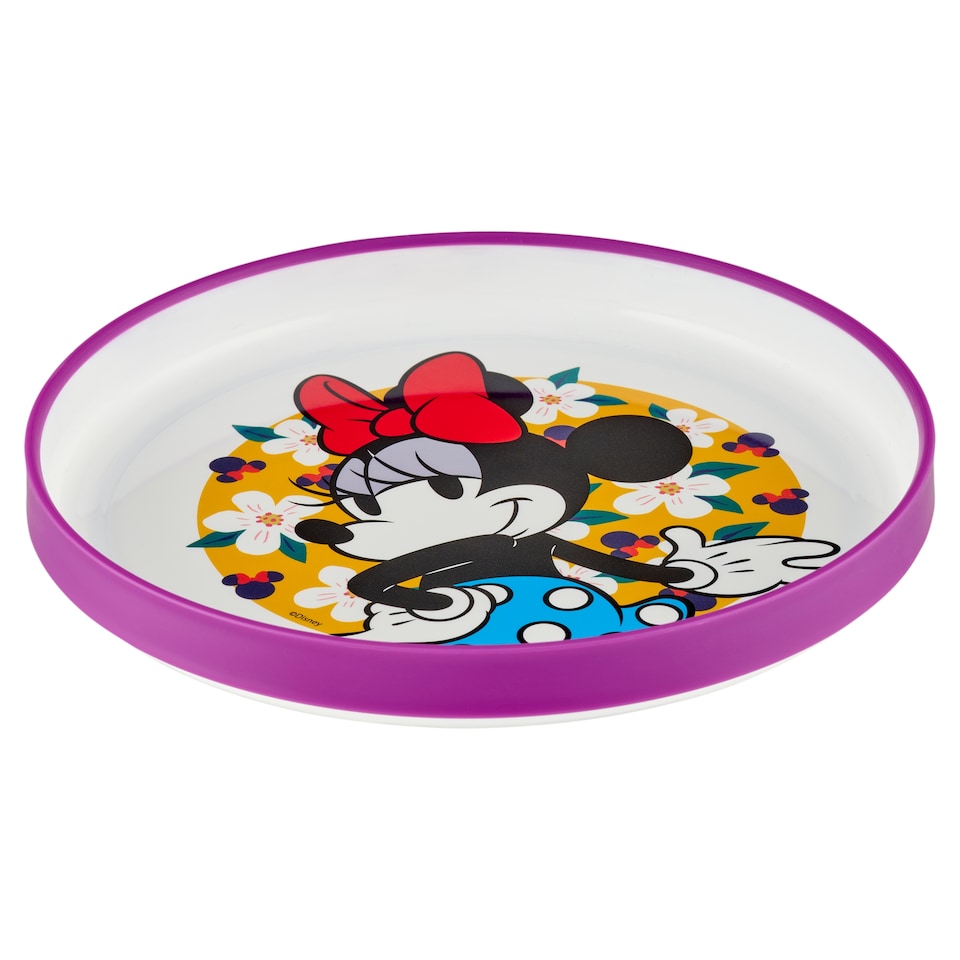 image 1 of Stor Minnie Sunshine Non Slip Bicolor Premium Plate