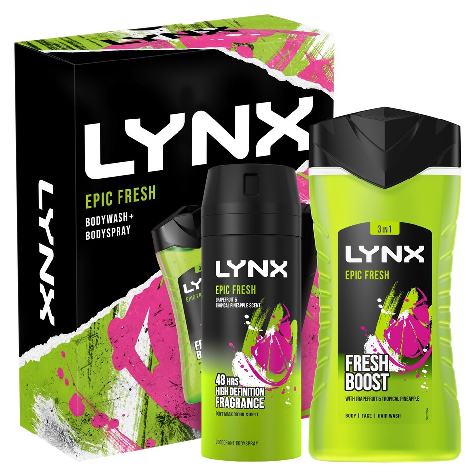 image 1 of Lynx Epic Fresh Duo Gift Set