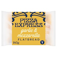 Pizza Express Garlic & Mozzarella Flatbread 185G