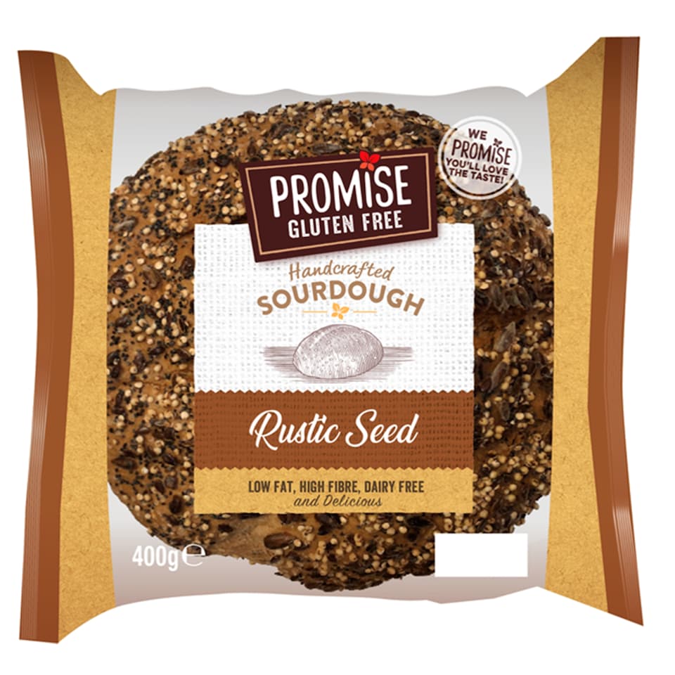 Promise Gltn/F Rustic Seeded Sourdough 400G