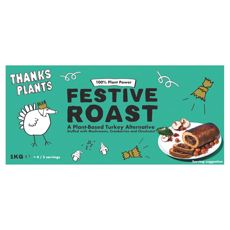 Thanks Plants 100% Plant Based Festive Roast 1Kg