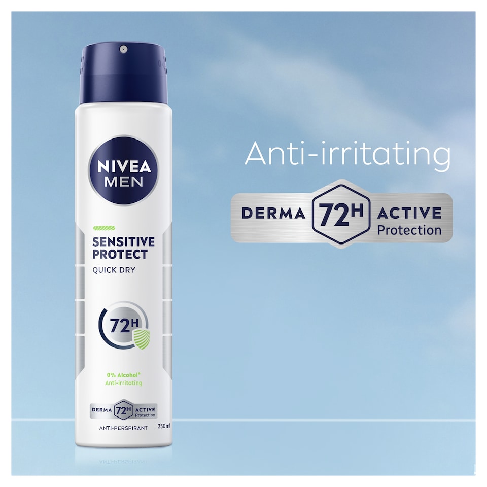image 1 of NIVEA MEN Sensitive Protect Anti-Perspirant Deodorant Spray 250ml
