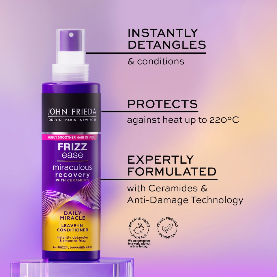 image 1 of John Frieda Frizz Ease Daily Miracle Leave In Conditioner 200Ml