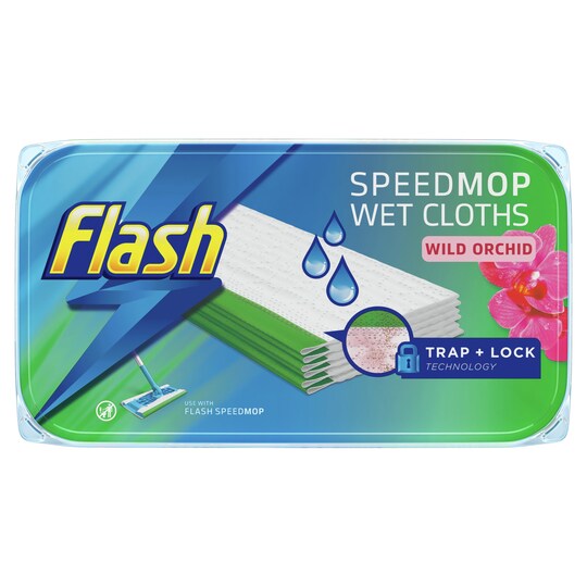 Flash Speed Mop Refill Pads 12 Pads Tesco Groceries