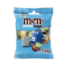 M&M's Crispy Milk Chocolate Mini Easter Eggs 72g