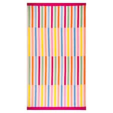 F&F Home Multicolour Oversized Stripe Beach Towel