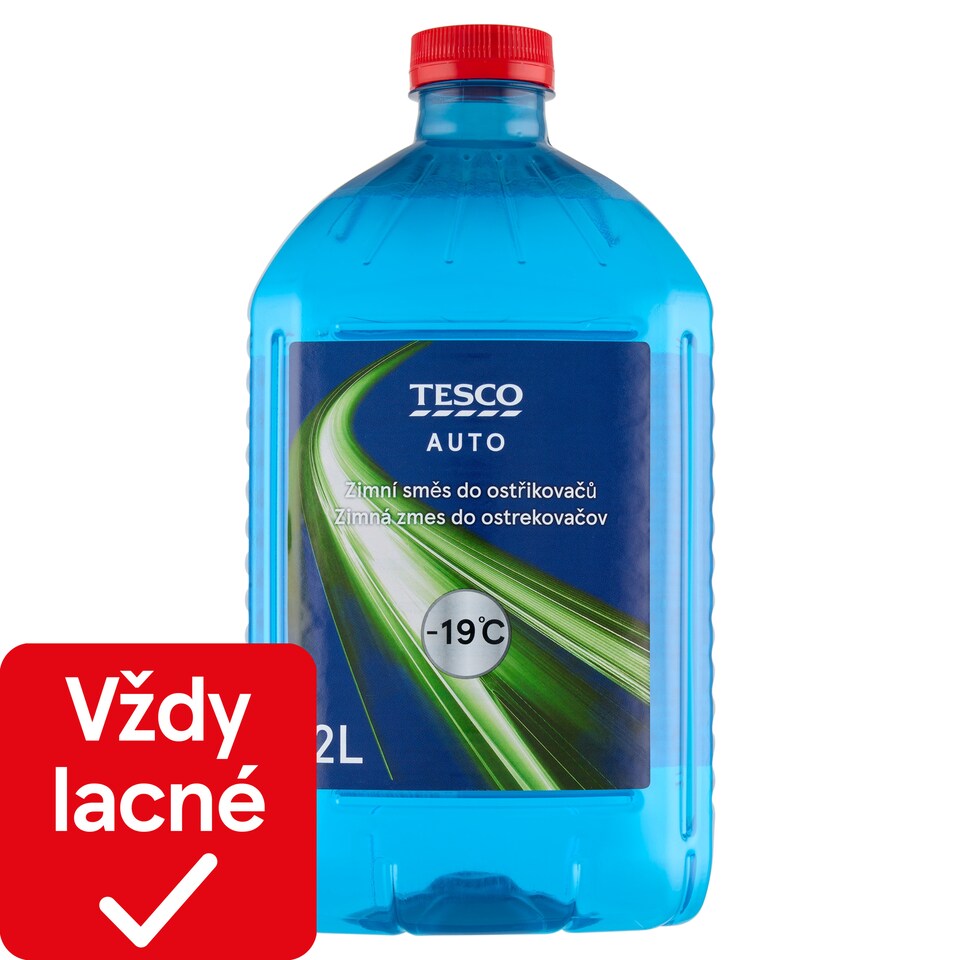 Tesco Auto Zimná zmes do ostrekovačov 2 l