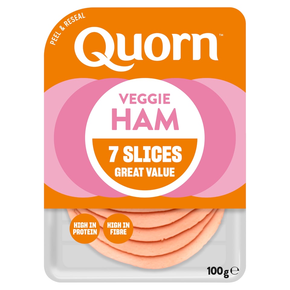 image 1 of Quorn Veggie Ham 100g