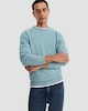 image 1 of F&F Lambswool Knitted Crew Neck Jumper in Turquoise