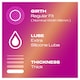 image 3 of Durex Pleasure Me Condoms Ribbed & Dotted Regular Fit 20 Pack