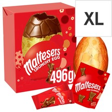 Maltesers Crunchy Chocolate Giant Easter Egg 496G