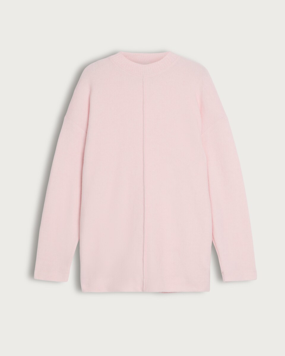 F&F Seam Detail Long Sleeved Jumper in Pink