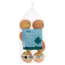 Tesco Braeburn Apples Min 5 Pack Class 1