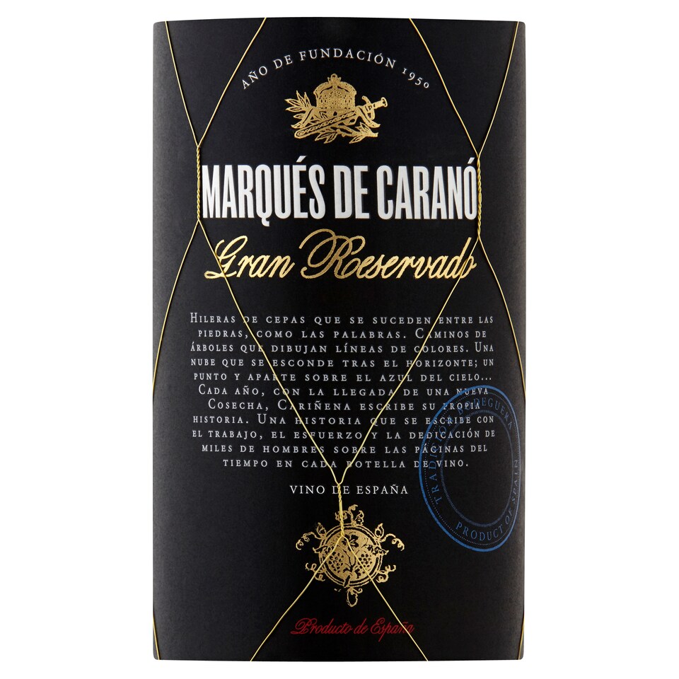 image 1 of Marques De Carano Gran. Reservado 75Cl