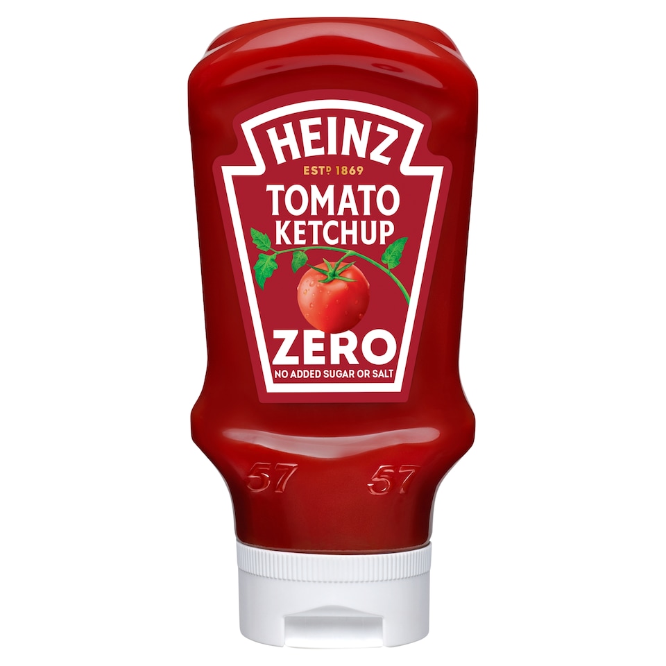Heinz Tomato Ketchup Zero Added Sugar & Salt 425g