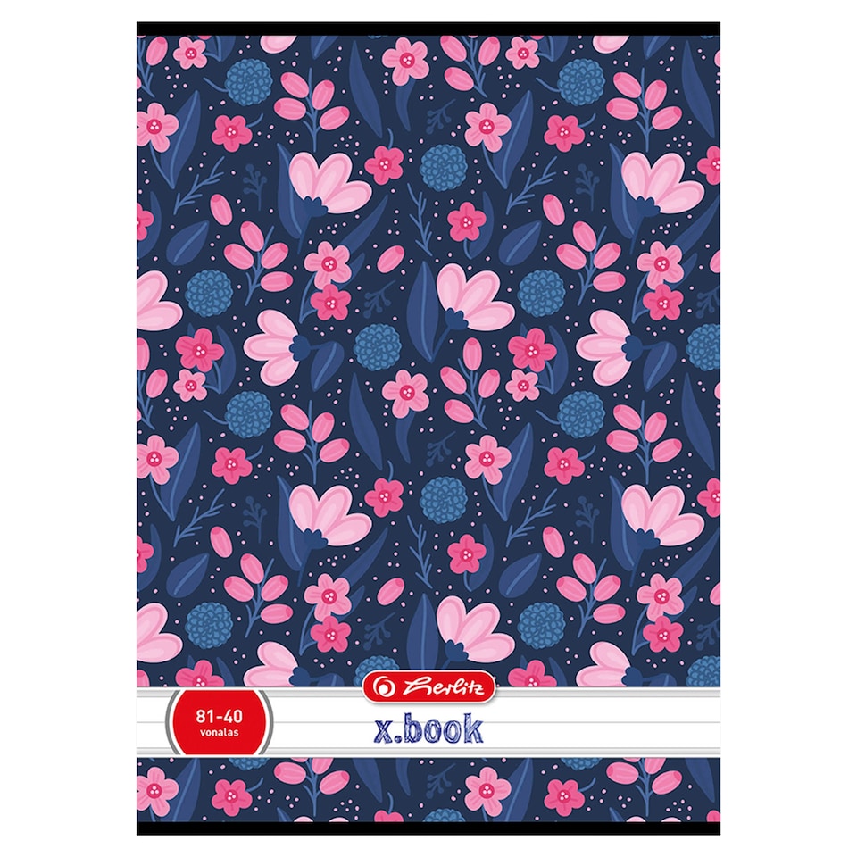 Herlitz x.book 3D Effect Prémium vonalas füzet 40 lapos A4