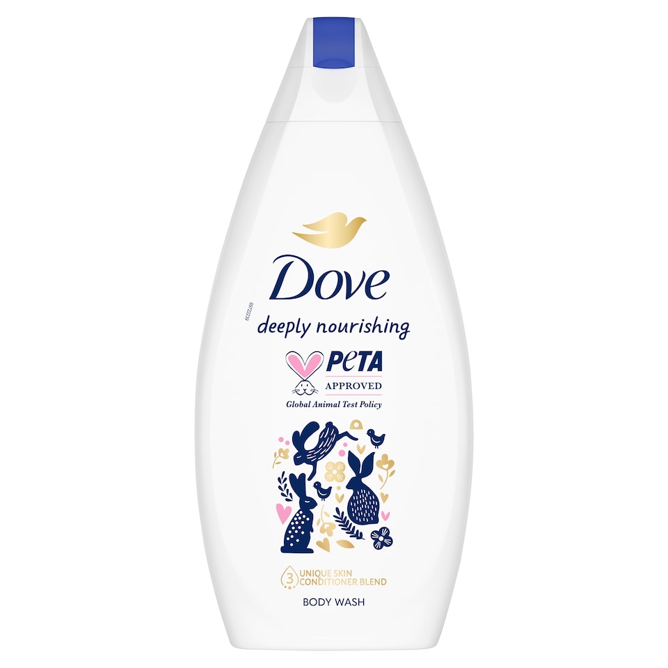 Dove Deeply Nourishing Body Wash Shower Gel 450ml