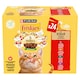 Purina Friskies szószban csirkével/marhával/báránnyal/kacsával nedves macskaeledel 24 x 85 g  1. kép