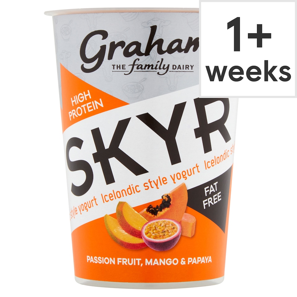 Grahams Skyr Passion Fruit Mango & Papaya 450G