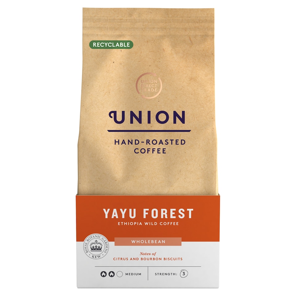 Union Yayu Forest Wholebean Coffee 200G