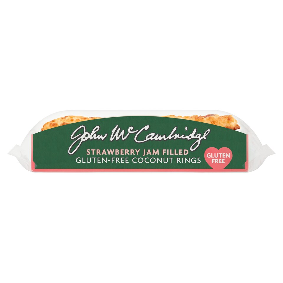 John Mccambridge Gluten Free Coconut Strawberry 240G