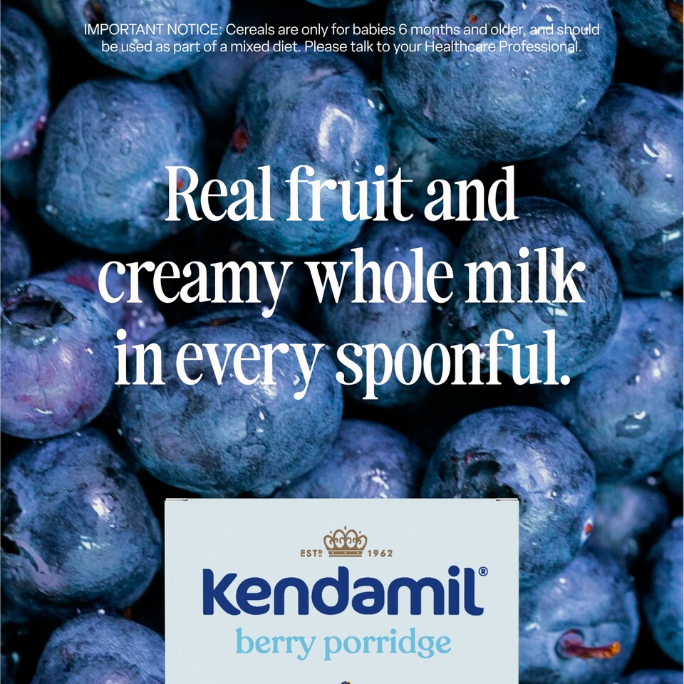 image 1 of Kendamil Berry Porridge 7 Months+ 150G