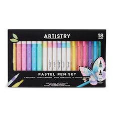 Artistry Pastel Pen Set 18 Pieces