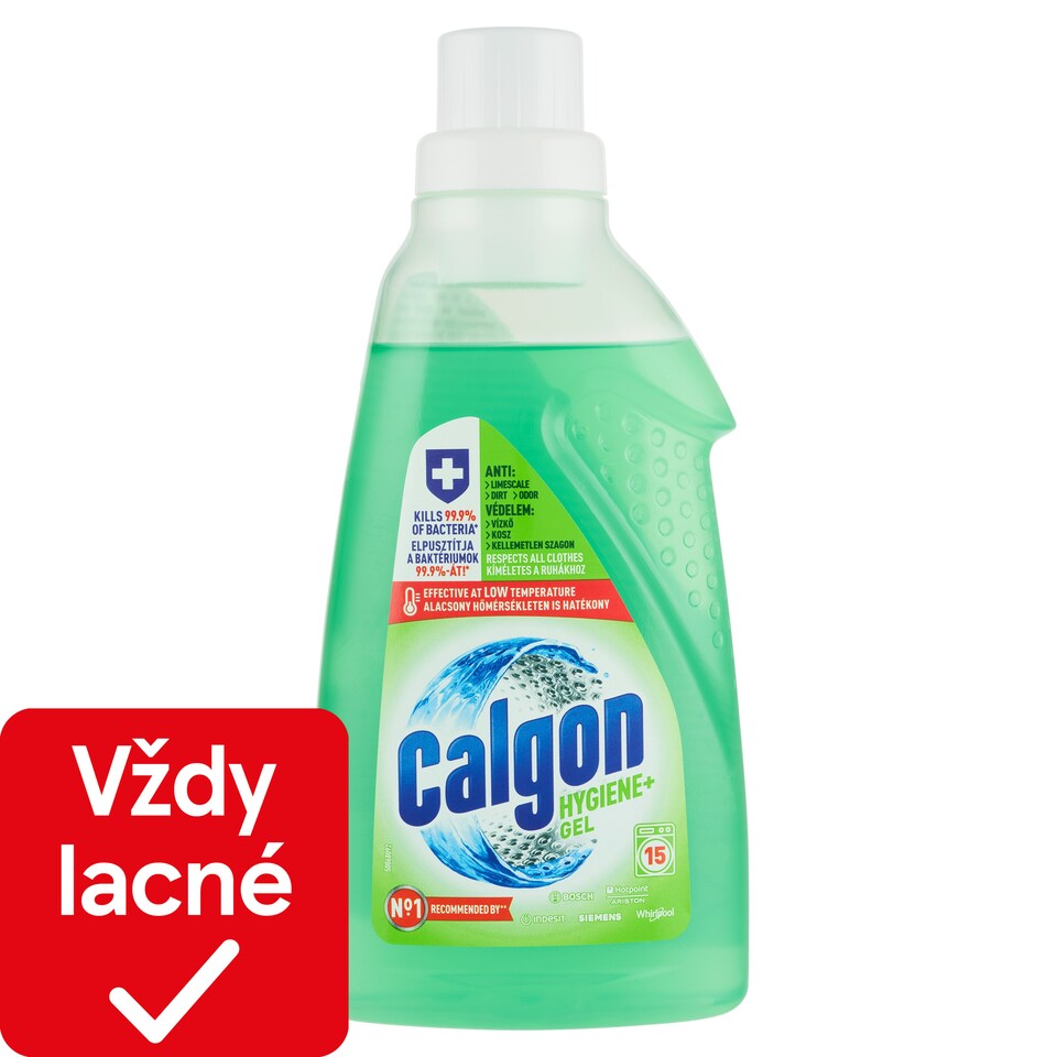 obrázok 1 z Calgon Hygiene+ Gel 15 praní 750 ml