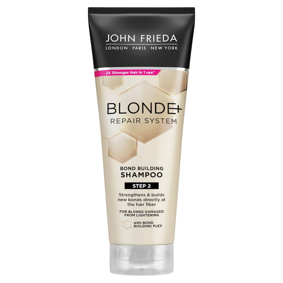 image 1 of John Frieda Blonde+ Repair System Bond Building Shampoo 250ml