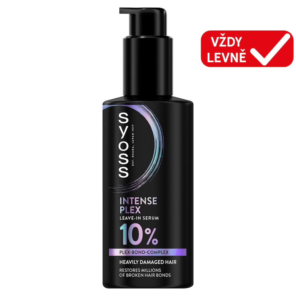 Syoss Intense Plex bezoplachové sérum pro velmi poškozené vlasy 100ml