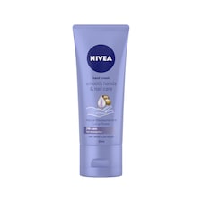 NIVEA Smooth Hands & Nail Care Hand Cream - Macadamia & Lotus 30ml